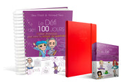PACK Cahier d'exercices du Défi des 100 jours pour VIVRE LA MAGIE AU QUOTIDIEN  + Carnet de notes + 100 cartes magie