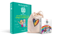 PACK Cahier d'exercices du Défi des 100 jours Alimentation Consciente  + 100 cartes Arc-en-ciel + POCHETTE CADEAU