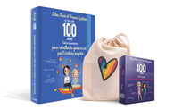 PACK Cahier d'exercices du Défi des 100 jours ÉCRITURE INSPIRÉE  + 100 cartes Intuition + POCHETTE CADEAU