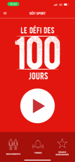 SÉANCES DE SPORT RANDOMISÉES (application) forfait de 100 jours
