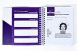 PACK Cahier d'exercices du Défi des 100 jours pour DÉVELOPPER SON INTUITION  + 100 cartes intuition + POCHETTE CADEAU