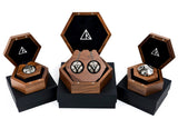 ROSETTE DE 5 CRISTAUX ARK®// expédition Europe et Dom Tom