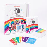 PACK Le Défi des 100 jours pour une vie arc-en-ciel CAHIER + CARTES + CADEAUX  - Lilou Macé