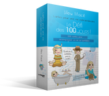 PACK Cahier d'exercices du Défi des 100 jours VIE EXTRAORDINAIRE  + 100 cartes d'INSPIRATION + POCHETTE CADEAU