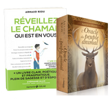 PACK "L'Oracle du peuple animal" et le livre "Réveillez le chaman qui est en vous"