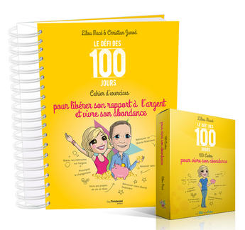 PACK Cartes et cahier d'exercices du Défi des 100 jours POUR LIBÉRER SA RELATION À L'ARGENT Edition Version 2 révisée