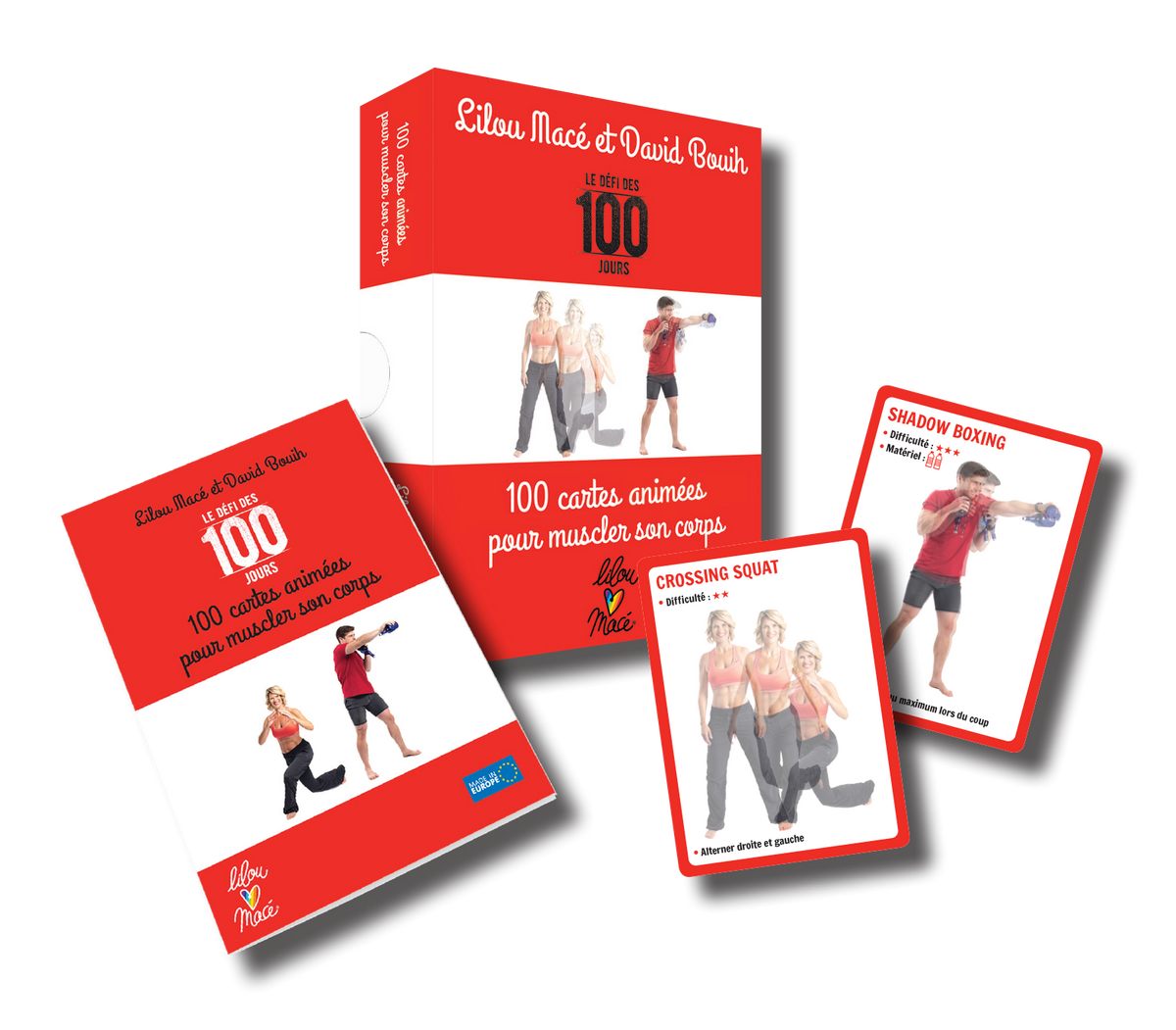 QUICKFIT Carte d'exercice pour poids corporel – Plus de 50 exercices de taille standard – 6,3 x 8,9 cm QUICKFIT Carte d'exercice pour poids corporel – Plus de 50 exercices de taille standard – 6,3 x 8,9 cm
