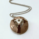 Pendentif couleur OR ROSE pour cristal ARK®