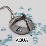 Pendentif en AQUA MARINE pour cristal ARK®