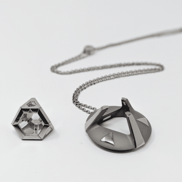 DUO ARK®- 2 CRISTAUX ARK® accompagnés de leurs pendentifs