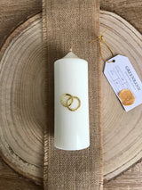 Bougie de Célébration Or / Argent