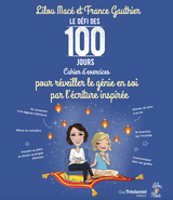 PACK Cahier d'exercices du Défi des 100 jours ÉCRITURE INSPIRÉE  + 100 cartes Intuition + POCHETTE CADEAU