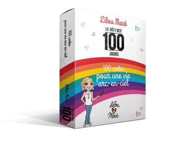 100 CARTES du défi des 100 jours POUR UNE VIE ARC-EN-CIEL
