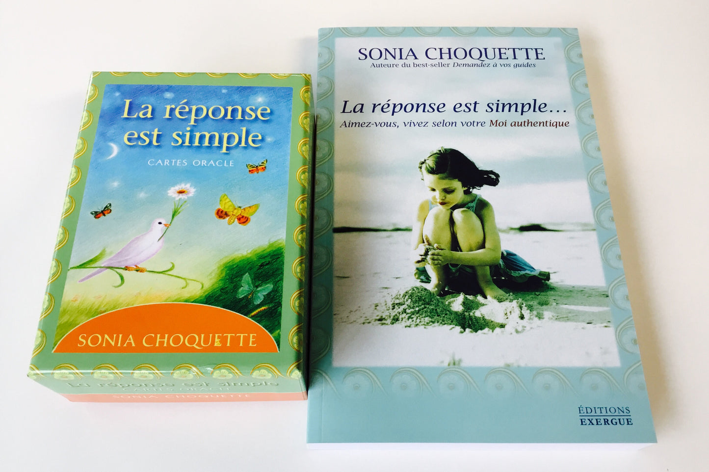 PACK Livre et Cartes Oracle La Réponse est Simple de Sonia Choquette