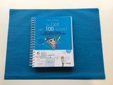 PACK Cahier d'exercices du Défi des 100 jours VIE EXTRAORDINAIRE  + 100 cartes d'INSPIRATION + POCHETTE CADEAU