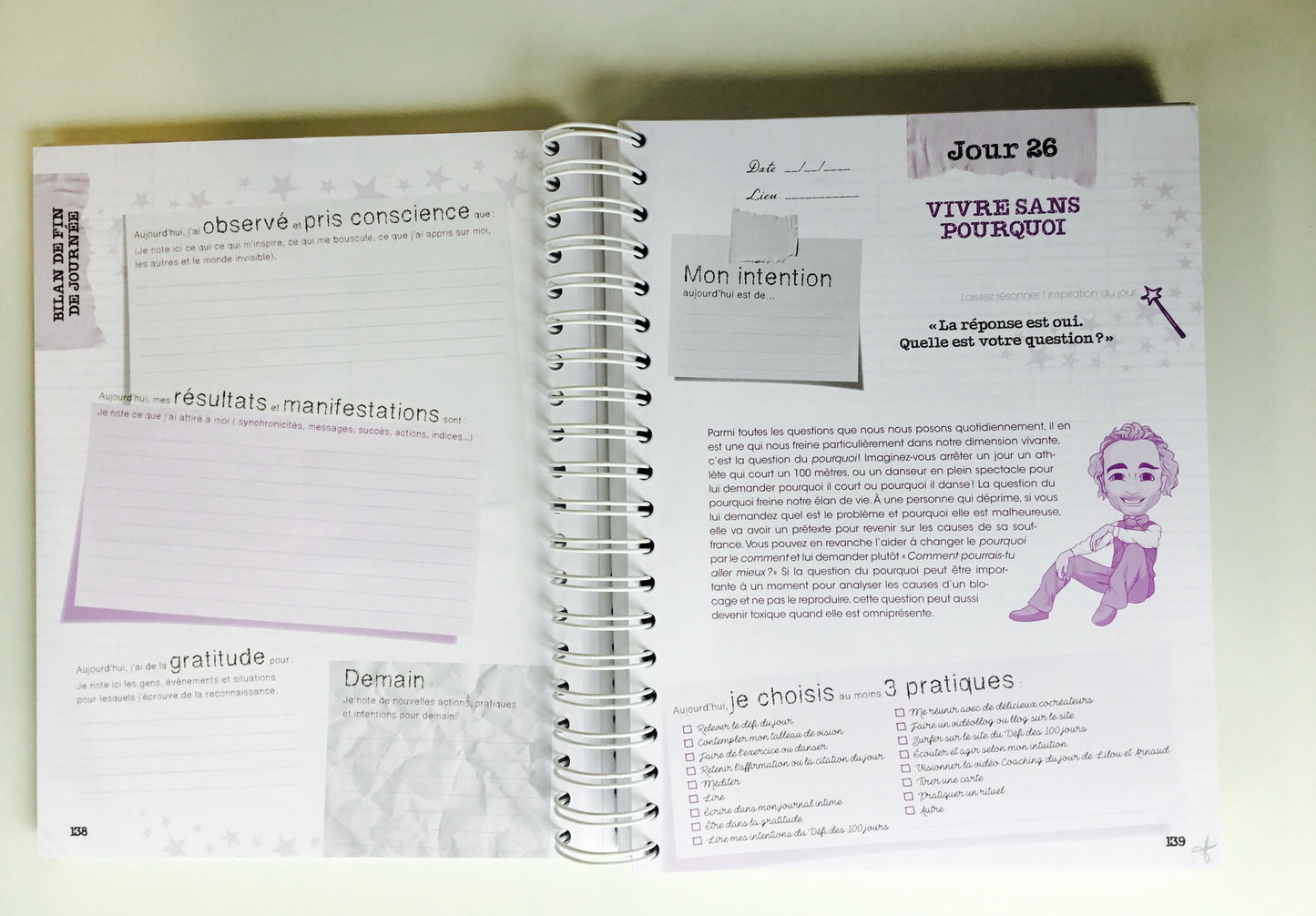 Pack Cahier Défi 100 Jours MAGIE et L'Oracle du peuple végétal