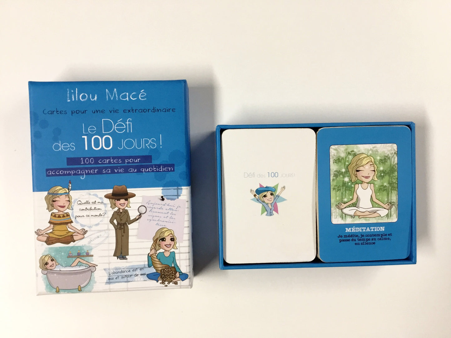 Cartes du défi des 100 jours POUR VIVRE UNE VIE EXTRAORDINAIRE